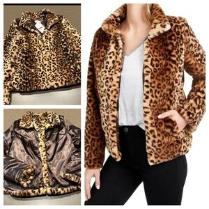 NWT Beautiful Mason Jules Faux Fur Reversible Jacket Sz XS